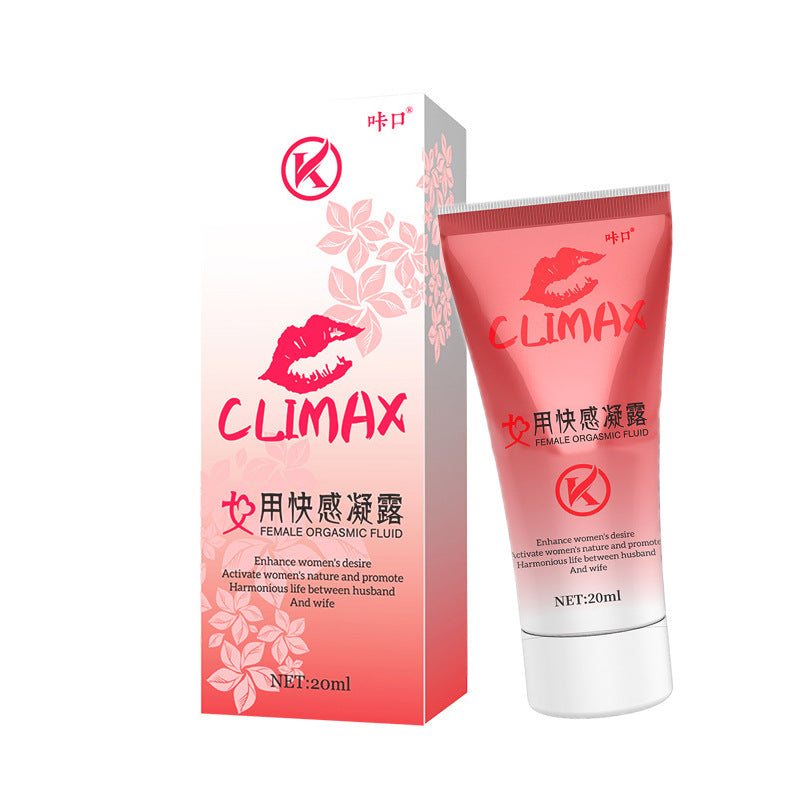 Gel intensificador de orgasmo femenino