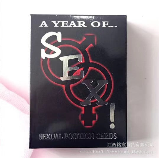 Juego de cartas posturas sexuales