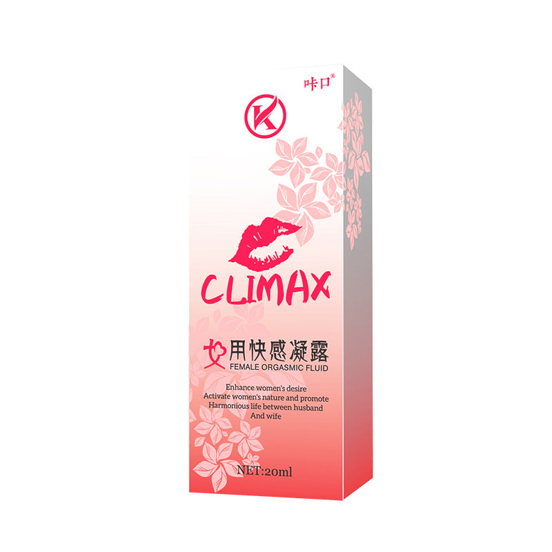 Gel intensificador de orgasmo femenino