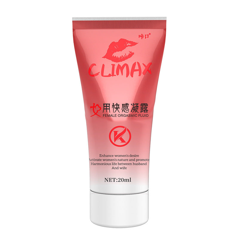 Gel intensificador de orgasmo femenino